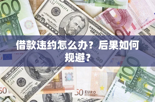 北京借款违约怎么办？后果如何规避？