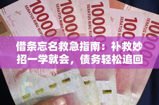 北京借条忘名救急指南：补救妙招一学就会，债务轻松追回！